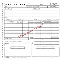 FAKTURA 2/3 A-4 VAT