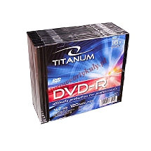 DVD-R TITANUM 4,7 X16 SLIM10