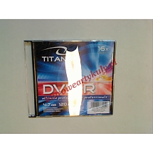DVD-R TITANUM 4,7GB       SLIM