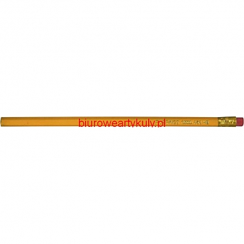 Ołówki zwykłe Titanum z gumką żółty