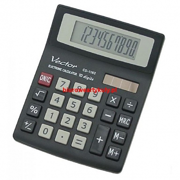 Kalkulator na biurko Vector CD-1182
